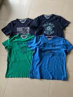 T-shirt Tommy Hilfiger maat M (4 stuks) (origineel), Vêtements | Hommes, T-shirts, Taille 48/50 (M), Bleu, Porté, Tommy hilfiger