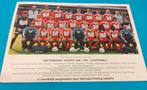 KSV Waregem 1996-97 mooie kaart met teamfoto voetbal, Ophalen of Verzenden