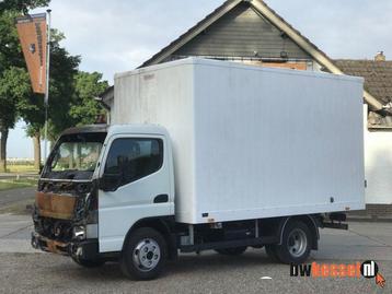 Mitsubishi Canter Fuso 6S15 euro 5 bakwagen Koffer brandscha beschikbaar voor biedingen