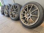 17" 4x100 SPARCO OZ 205/40 Pirelli winterbanden VW up mini, Ophalen, Banden en Velgen, Nieuw, 17 inch