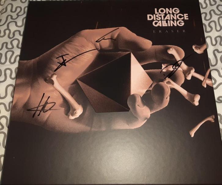 Long Distance Calling ‎– Eraser - Box Set, Signed, Cd's en Dvd's, Vinyl | Rock, Nieuw in verpakking, Alternative, 12 inch, Ophalen of Verzenden