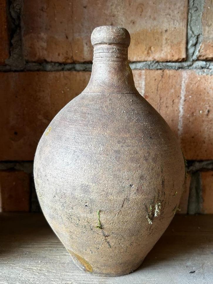 Authentieke 19e-eeuwse steengoed kruik, Antiek en Kunst, Curiosa en Brocante, Ophalen