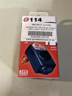 OptiMate DIN USB Charger Adaptor USB-A USB-C 3300mA O-114, Ophalen of Verzenden, Nieuw
