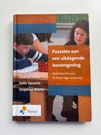 Delphine Wante - Puzzelen aan een uitdagende leeromgeving, Ophalen of Verzenden, Zo goed als nieuw