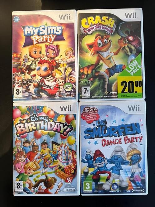 4 Wii spelletjes, Games en Spelcomputers, Games | Nintendo Wii, Zo goed als nieuw, Ophalen of Verzenden