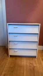 Witte schoenenkast 4 laden goed voor min 16 paar schoenen, Huis en Inrichting, Kasten | Ladekasten, Ophalen, Zo goed als nieuw