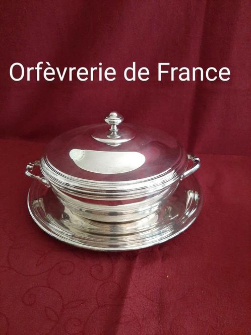 Orfèvrerie de France kom verzilverd, Antiek en Kunst, Antiek | Zilver en Goud, Ophalen of Verzenden