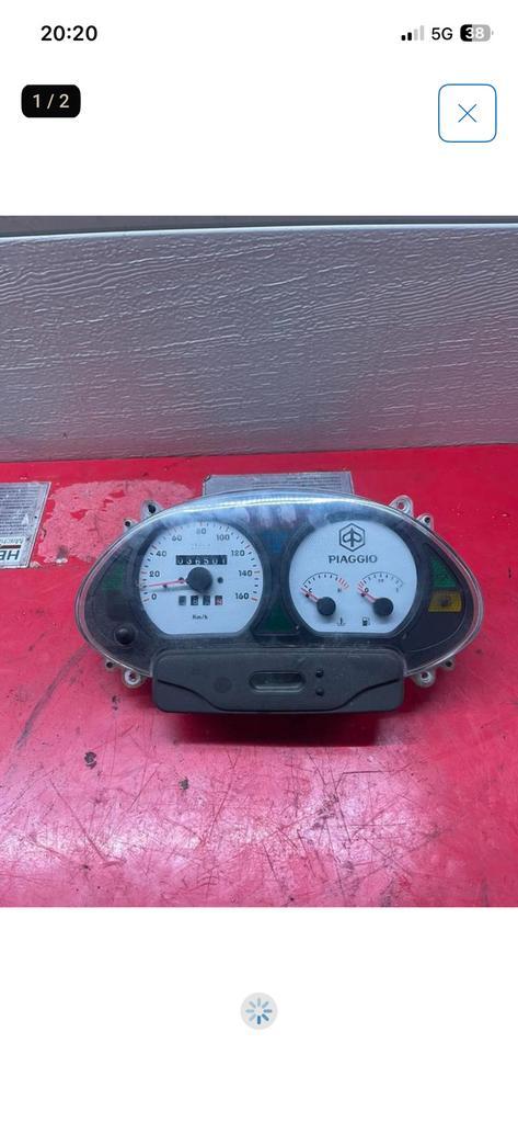 Piaggio hexagon LX - odomètre/tableau de bord, Vélos & Vélomoteurs, Pièces de cyclomoteur | Général, Bloc, Envoi