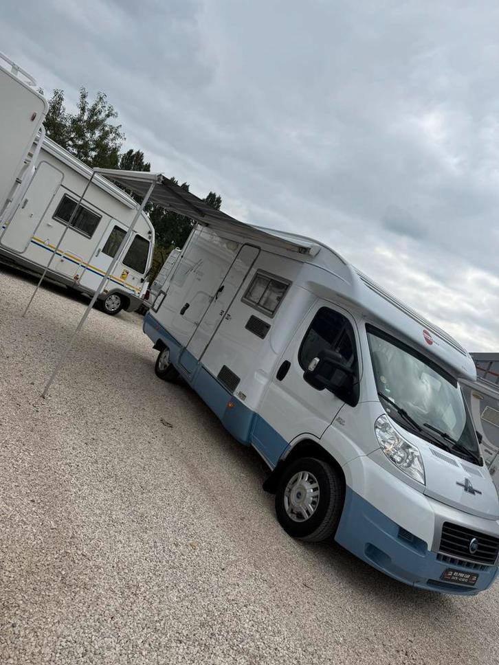 Camoing car Fiat Marano t585 2.3cc Multijet Garantie 12 Mois, Caravans en Kamperen, Mobilhomes, Bedrijf, tot en met 4, Half-integraal