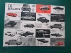 Salon automobile 1965 - pub. papier et couverture Tint. n 3, Autres types, Utilisé, Enlèvement ou Envoi