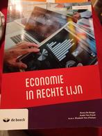 Economie in rechte lijn 2021, Boeken, Schoolboeken, Ophalen of Verzenden, Zo goed als nieuw, Nederlands