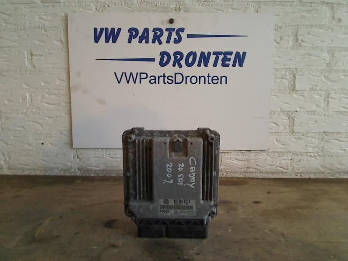 Boordcomputer van een Volkswagen Caddy, Auto-onderdelen, Elektronica en Kabels, Volkswagen, Gebruikt, 3 maanden garantie, Ophalen of Verzenden