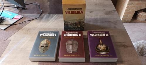 Legendarische veldheren set 1 tot en met  3, Boeken, Oorlog en Militair, Zo goed als nieuw, Algemeen, Niet van toepassing, Ophalen of Verzenden