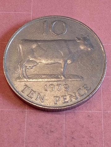 GUERNSEY 10 Pence 1979