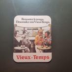 Sous Bock Vieux-Temps (modèle 11), Collections, Marques de bière, Enlèvement ou Envoi, Utilisé, Sous-bock, Autres marques
