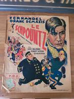Originele lithografische film Le Schpountz 1938, Verzamelen, Posters, Gebruikt, Ophalen of Verzenden