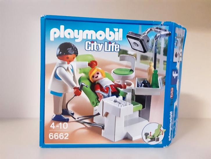 PLaymobil tandarts - compleet, Kinderen en Baby's, Speelgoed | Playmobil, Zo goed als nieuw, Complete set, Ophalen of Verzenden