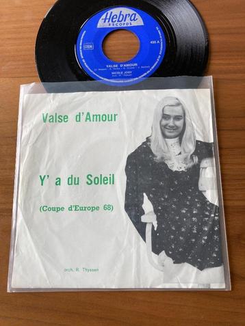 Nicole Josy – Valse D'amour, Enlèvement, 7 pouces, Single