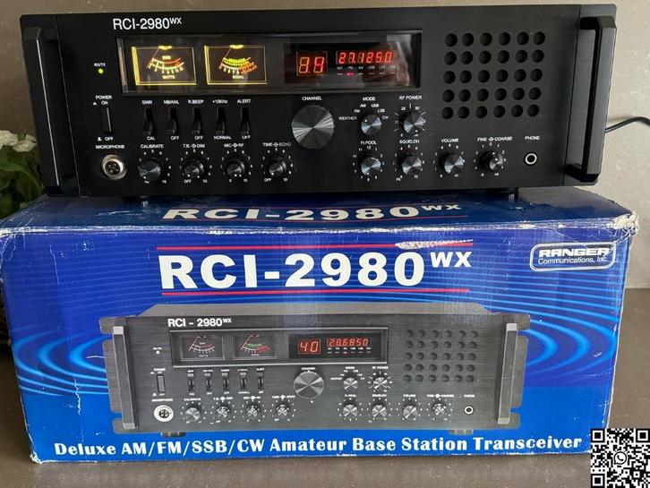 Ranger RCI 2980 WX, Telecommunicatie, Zenders en Ontvangers, Zo goed als nieuw, Zender en Ontvanger, Ophalen of Verzenden