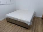 Boxspring 180x200 220€ LEVERING GRATIS 0488790706, Gebruikt, Tweepersoons, Ophalen of Verzenden, 200 cm