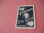 1 oude losse speelkaart Voeders De Pré , Beernem (47), Collections, Cartes à jouer, Jokers & Jeux des sept familles, Comme neuf