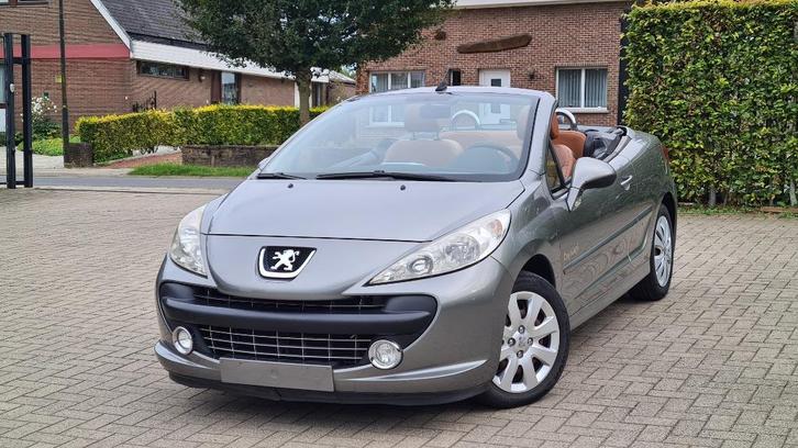 Peugeot 207cc Cabriolet 1.6 Benzine 88Kw 120PK, Auto's, Peugeot, Bedrijf, Elektrische buitenspiegels, Elektrische ramen, Mistlampen
