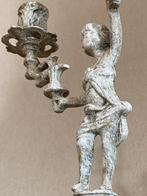 Putti kandelaar armkandelaar decoratie interieur patina, Antiquités & Art, Antiquités | Bougeoirs, Enlèvement ou Envoi