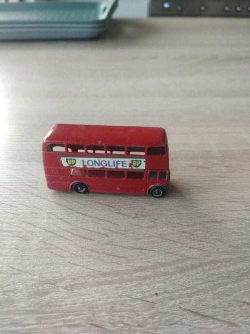 Miniatuur Londense bus BP longlife lesney Matchbox, Hobby en Vrije tijd, Modelauto's | Overige schalen, Gebruikt, Bus of Vrachtwagen