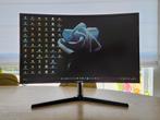 Curved 27inch Samsung monitor, Computers en Software, Kantelbaar, Zo goed als nieuw, Samsung, LED