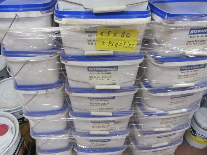 dakparkers + ringen combi emmers € 30 excl btw, Doe-het-zelf en Bouw, Dakpannen en Dakbedekking, Nieuw, Hout, Ophalen of Verzenden