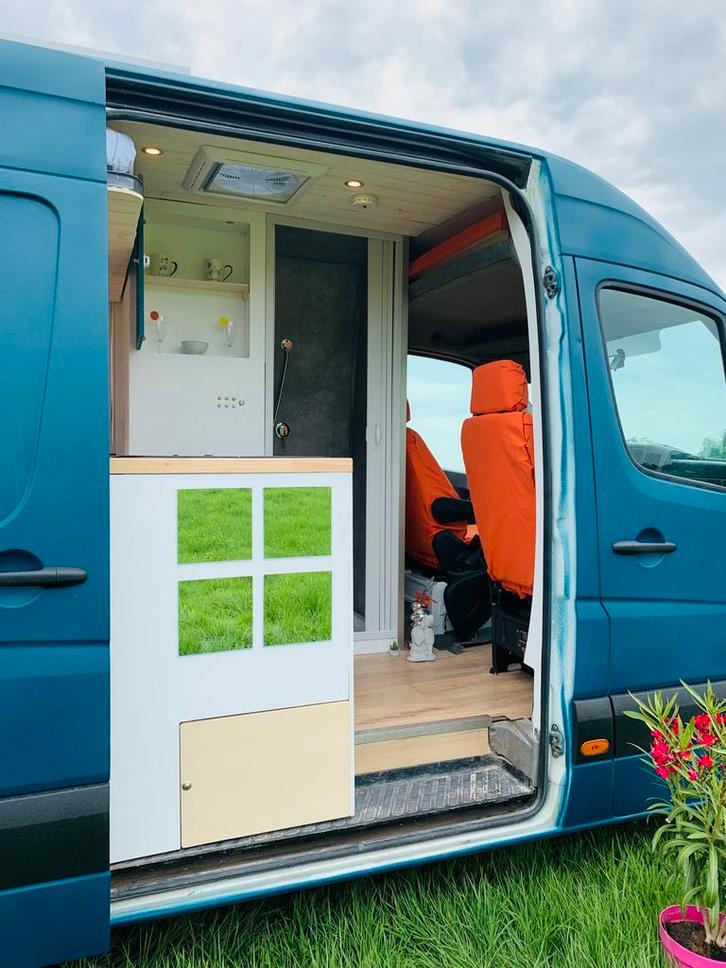 Sprinter aménagé / van aménagé, Caravans en Kamperen, Mobilhomes, Particulier, tot en met 4, Integraal, Mercedes-Benz, Mercedes