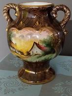 Beau vase H.Becquet (Quaregnon) hauteur 28,5 cm, Enlèvement