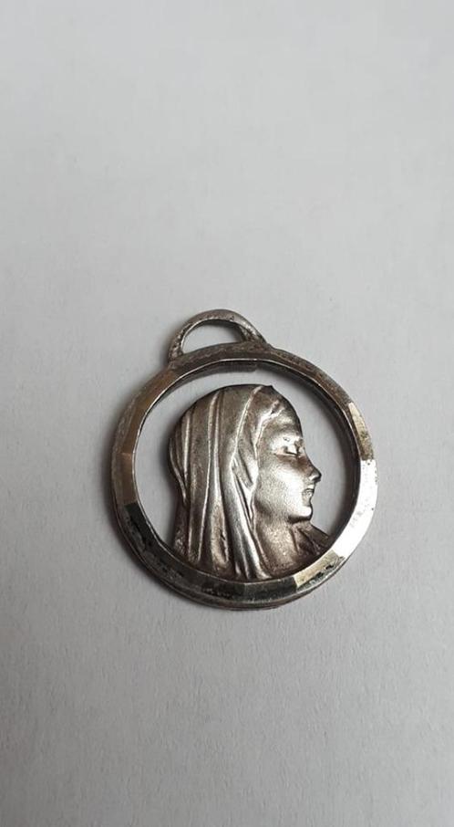 M82 * Oud Scapulier- Medaille * Maria, Verzamelen, Religie, Christendom | Katholiek, Ophalen of Verzenden