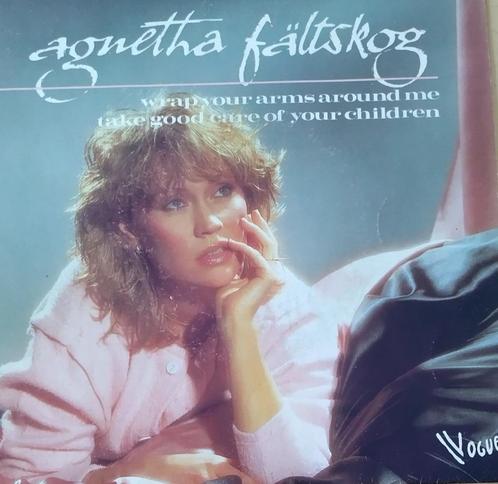 Agnetha Fältskog - Wrap your arms around me, Cd's en Dvd's, Vinyl Singles, Zo goed als nieuw, Single, Pop, 7 inch, Verzenden