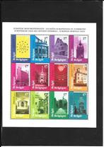 1998 : Bloc 77** + 2763/74** Prix postal du monument europée, Gomme originale, Art, Neuf, Sans timbre