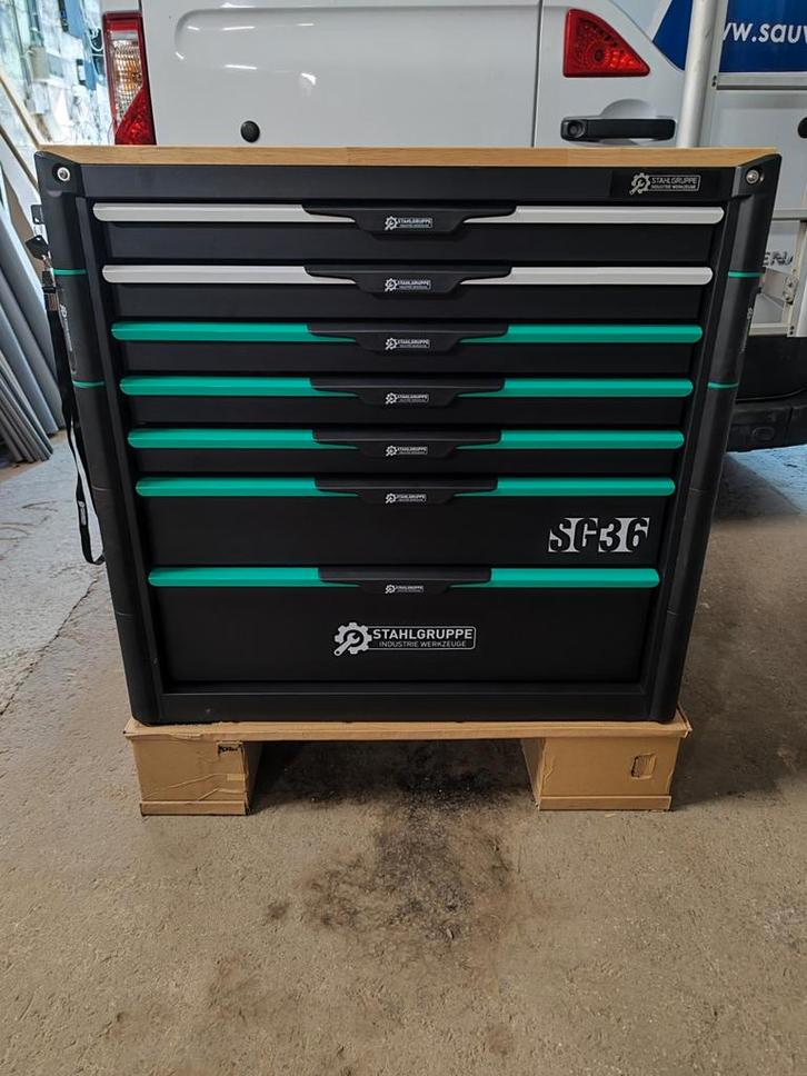 servante d'atelier professionnel stahlgruppe SG 36, Bricolage & Construction, Boîtes à outils, Neuf, Enlèvement
