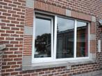 Lot van verschillende PVC- Ramen en 1 voordeur in PVC, Doe-het-zelf en Bouw, Glas en Ramen, Ophalen, Gebruikt