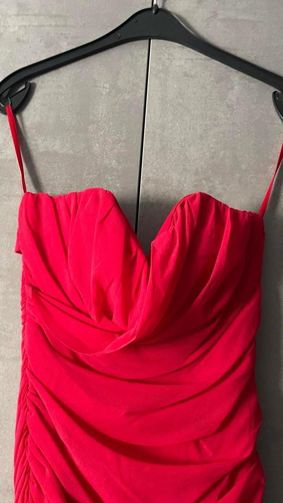 Elegante sexy rode jurk M, Kleding | Dames, Jurken, Zo goed als nieuw, Rood, Boven de knie, Ophalen of Verzenden