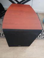 Active Subwoofer heco victa sub 25a 200 watts, Ophalen, Zo goed als nieuw, 120 watt of meer, Subwoofer