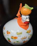 Poule j-Line (petite) modèle fruits orangés, Ophalen, Zo goed als nieuw, Porselein, Overige typen