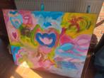 Grande peinture acrylique 120/100 cm, Antiek en Kunst, Ophalen