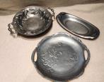 Set van 3 tinnen schalen, Ophalen