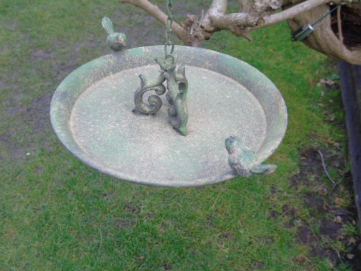 smeedijzeren vogelvoeder om op te hangen, nieuw!, Tuin en Terras, Vogelhuisjes en Vogelbaden, Nieuw, Ophalen of Verzenden