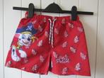 Paw Patrol, rode zwemshort, maat 116, Kinderen en Baby's, Paw patrol, Ophalen of Verzenden, Jongen, Nieuw