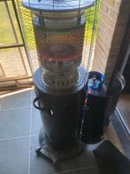 Terrasverwarmer met hoes, Ophalen, Draaibaar, Zo goed als nieuw, Vloer