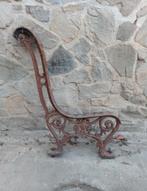 Trois pieds de banc en fonte massive, année 1950, Ophalen, Gebruikt, Hout