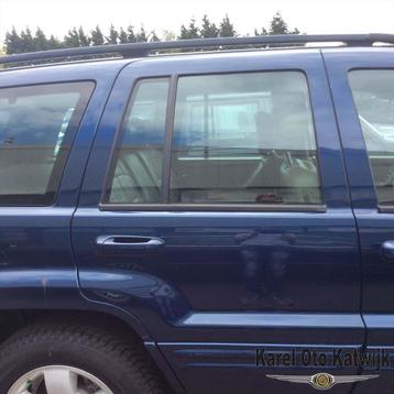 Achterdeur rechts Jeep Grand Cherokee 1999-2004 kleur blauw beschikbaar voor biedingen