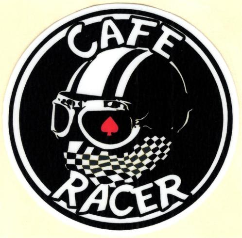 Cafe Racer sticker #23, Motos, Accessoires | Autocollants, Envoi