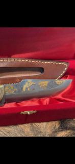 Mooi decoratief mes in rode doos Adelaar 24k gold!!, Ophalen of Verzenden