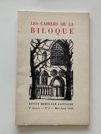 Les cahiers de la Biloque, revue médicale gantoise  1953: N, Comme neuf, Enlèvement ou Envoi